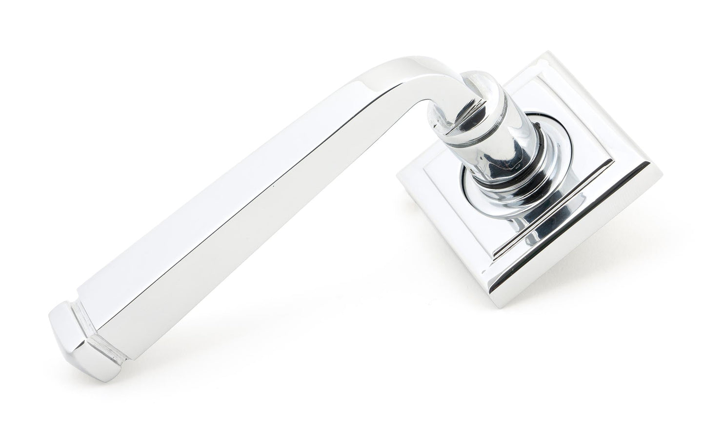 Avon Round Lever on Rose Set (Sprung)