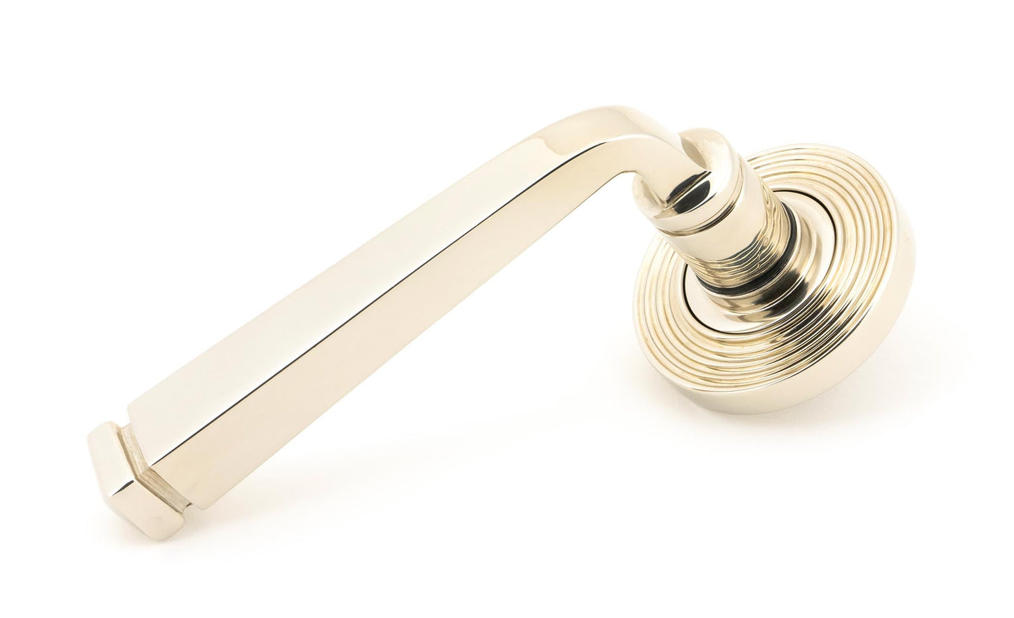 Avon Round Lever on Rose Set (Sprung)