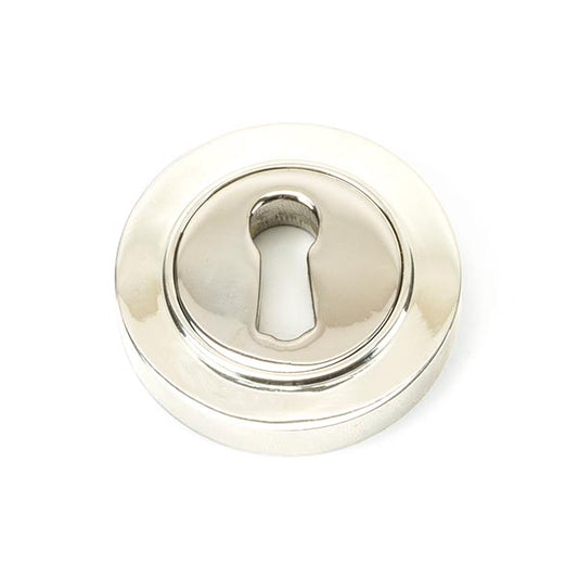 Polished Nickel Round Escutcheon (Plain)