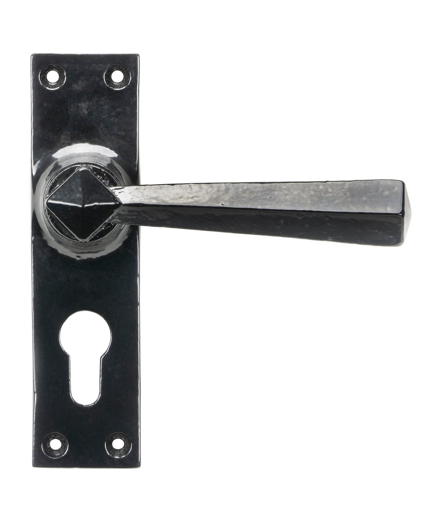 Straight Lever Euro Lock Set