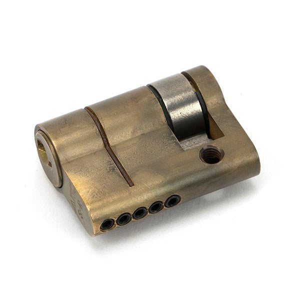Aged Brass 30/10 5pin Single Cylinder
