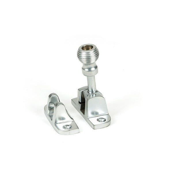 Satin Chrome Beehive Brighton Fastener (Radiused)