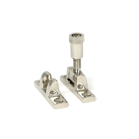 Polished Nickel Brompton Brighton Fastener - Narrow (Square)