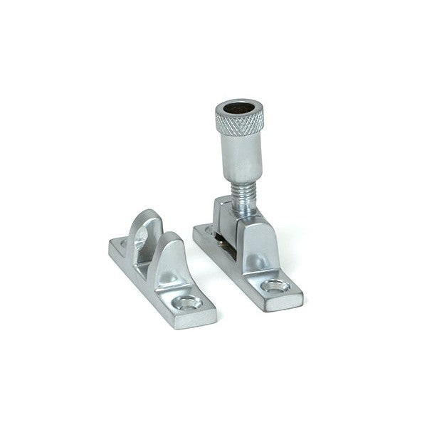 Satin Chrome Brompton Brighton Fastener - Narrow (Square)