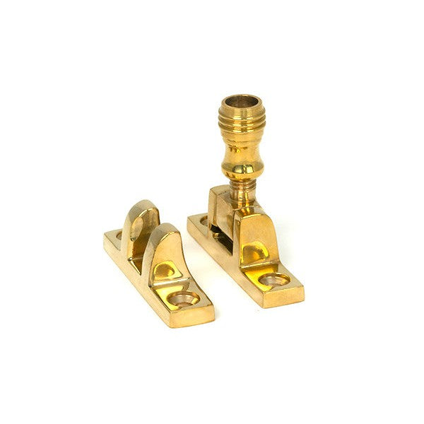 Polished Brass Prestbury Brighton Fastener - Narrow (Square)