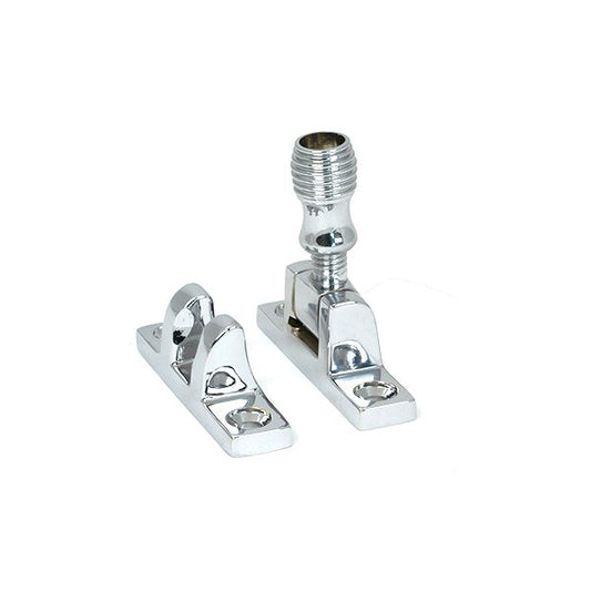 Polished Chrome Beehive Brighton Fastener - Narrow (Square)