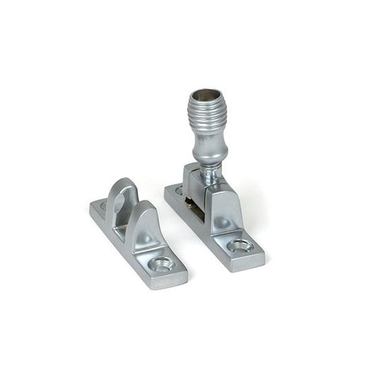 Satin Chrome Beehive Brighton Fastener - Narrow (Square)