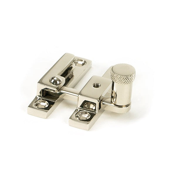 Polished Nickel Brompton Quadrant Fastener - Narrow