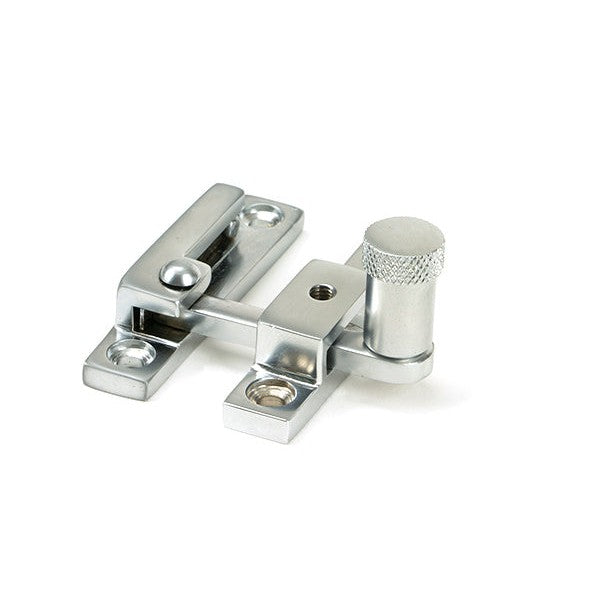 Satin Chrome Brompton Quadrant Fastener - Narrow