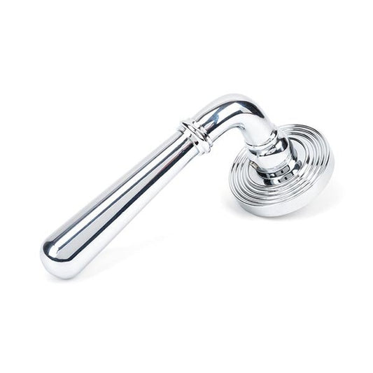 Polished Chrome Newbury Lever on Rose Set (Beehive)