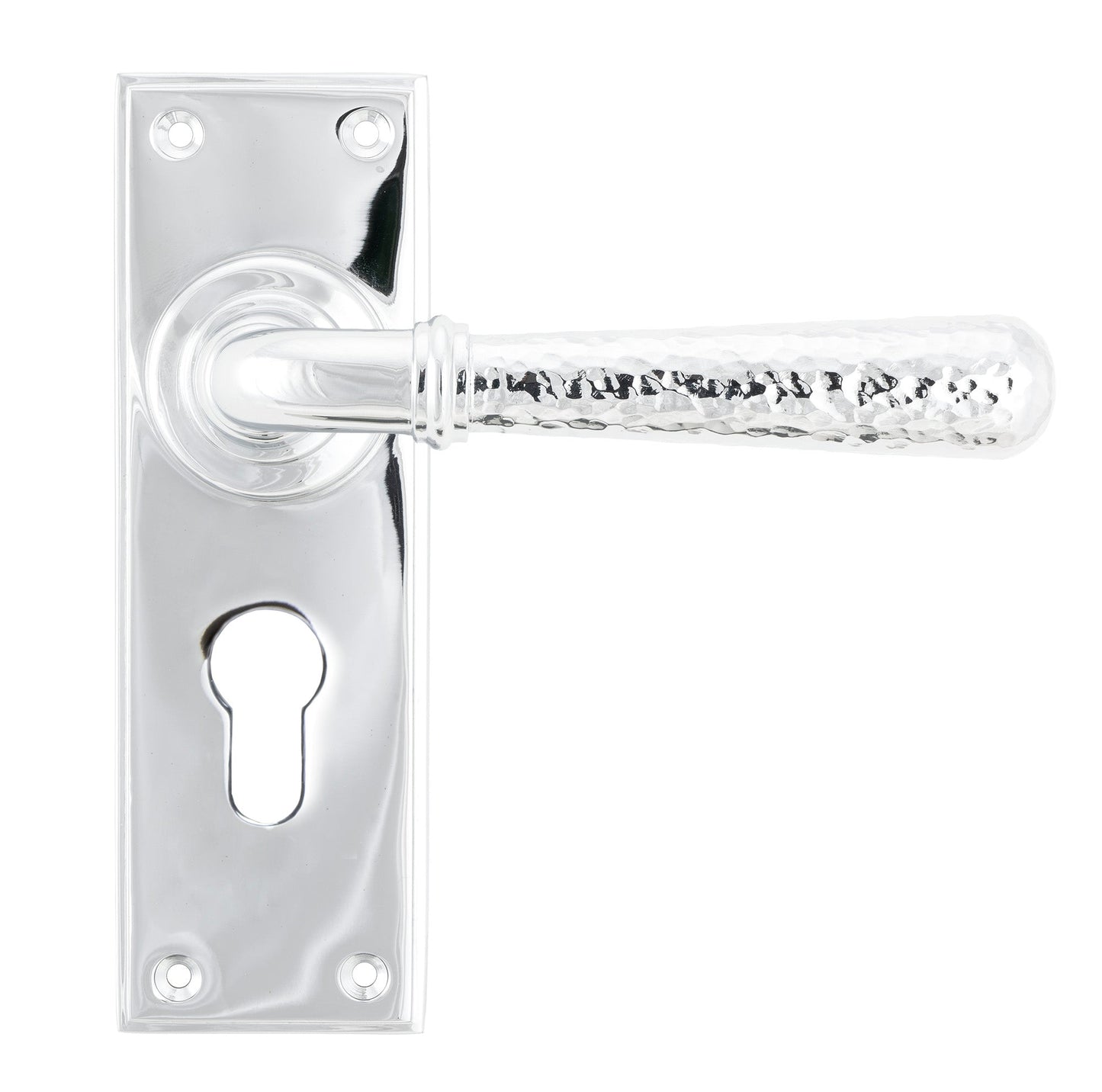 Hammered Newbury Lever Euro Lock Set