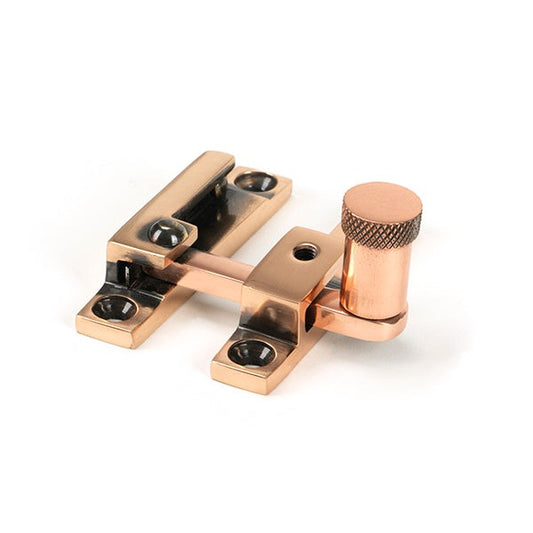 Polished Bronze Brompton Quadrant Fastener - Narrow