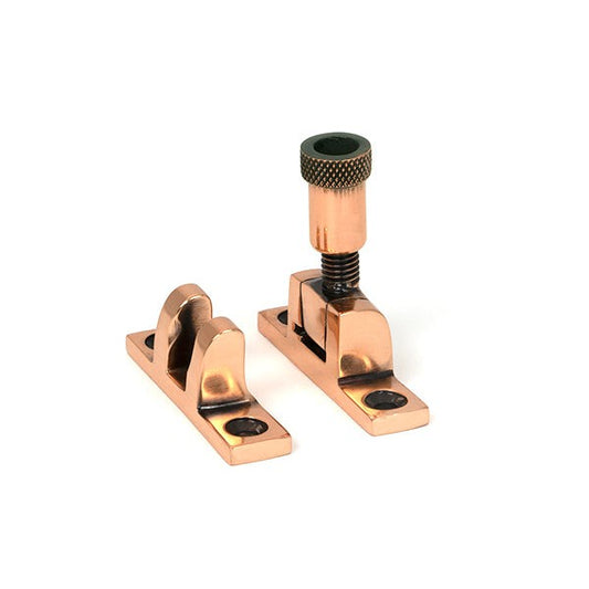 Polished Bronze Brompton Brighton Fastener - Narrow (Square)