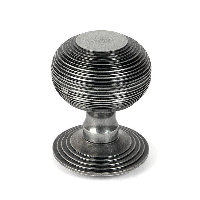 Pewter Beehive Centre Door Knob