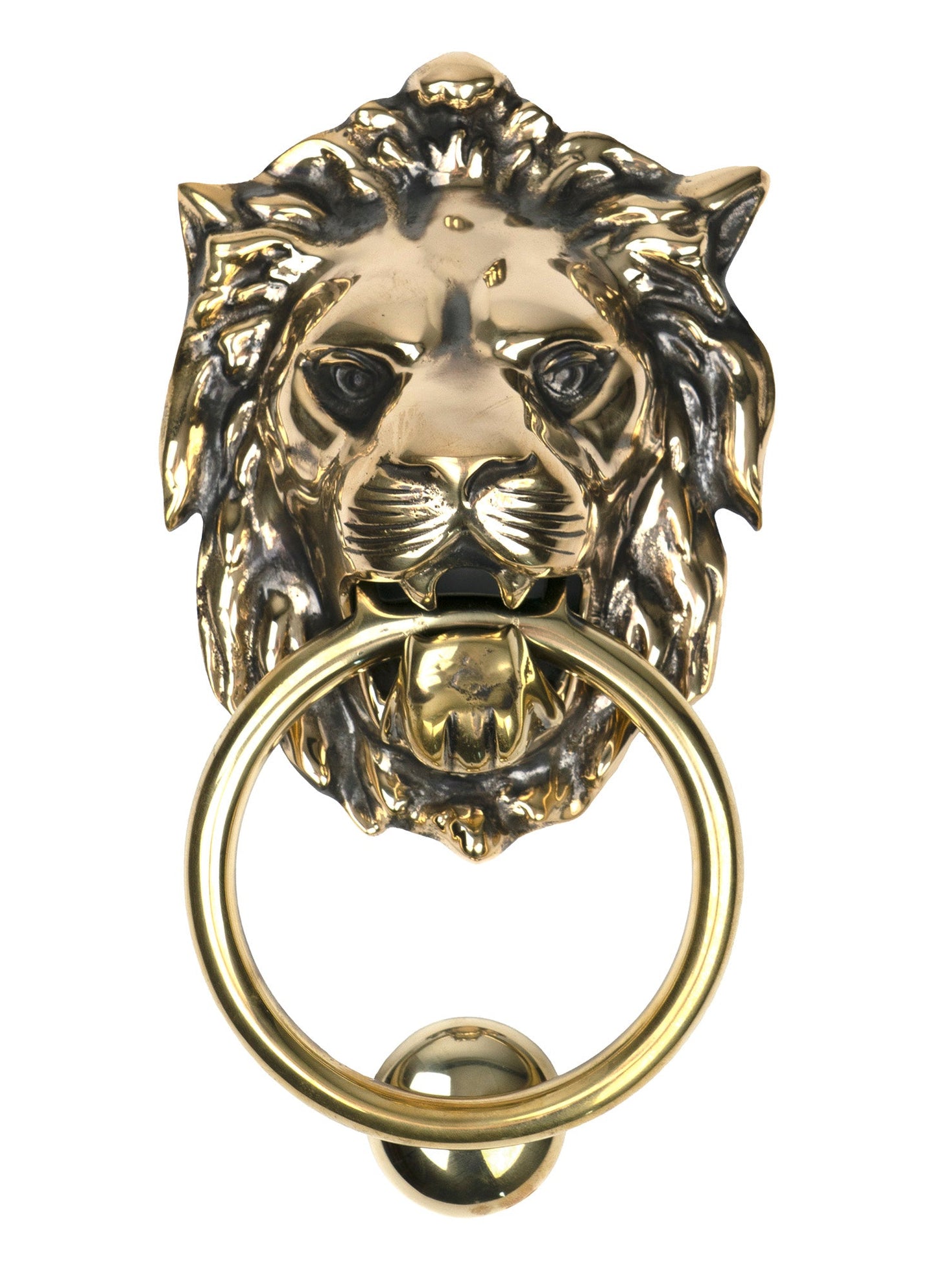 Lions Head Door Knocker