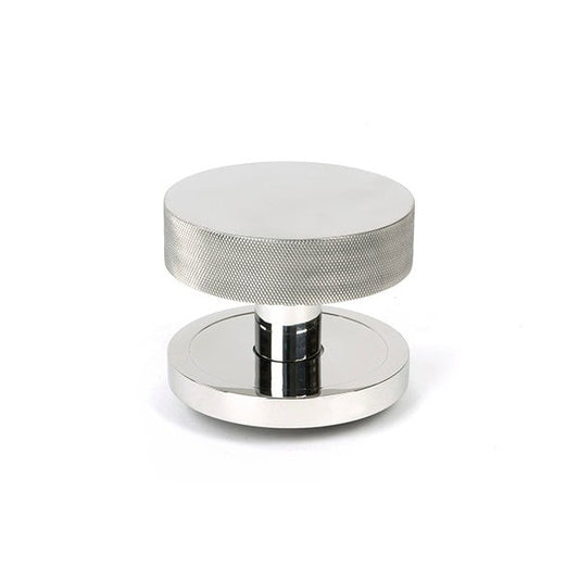 Polished Marine SS (316) Brompton Centre Door Knob (Plain)