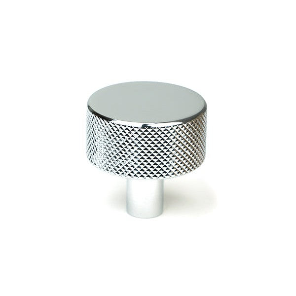 Polished Chrome Brompton Cabinet Knob - 32mm (No rose)