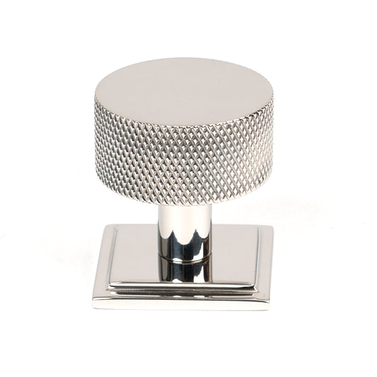 Polished SS (304) Brompton Cabinet Knob - 32mm (Square)