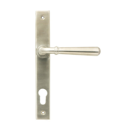 Satin Marine SS (316) Newbury Slimline Lever Espag. Lock Set