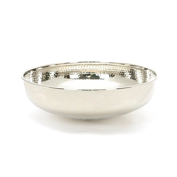 Hammered Nickel Round Sink