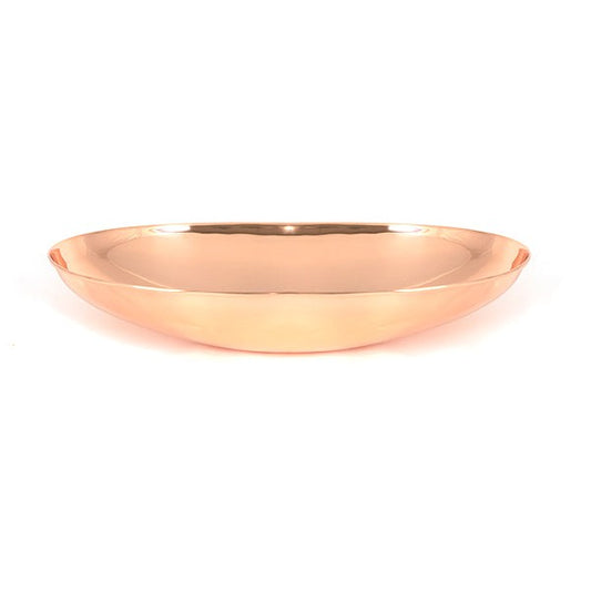 Smooth Copper Oval Sink