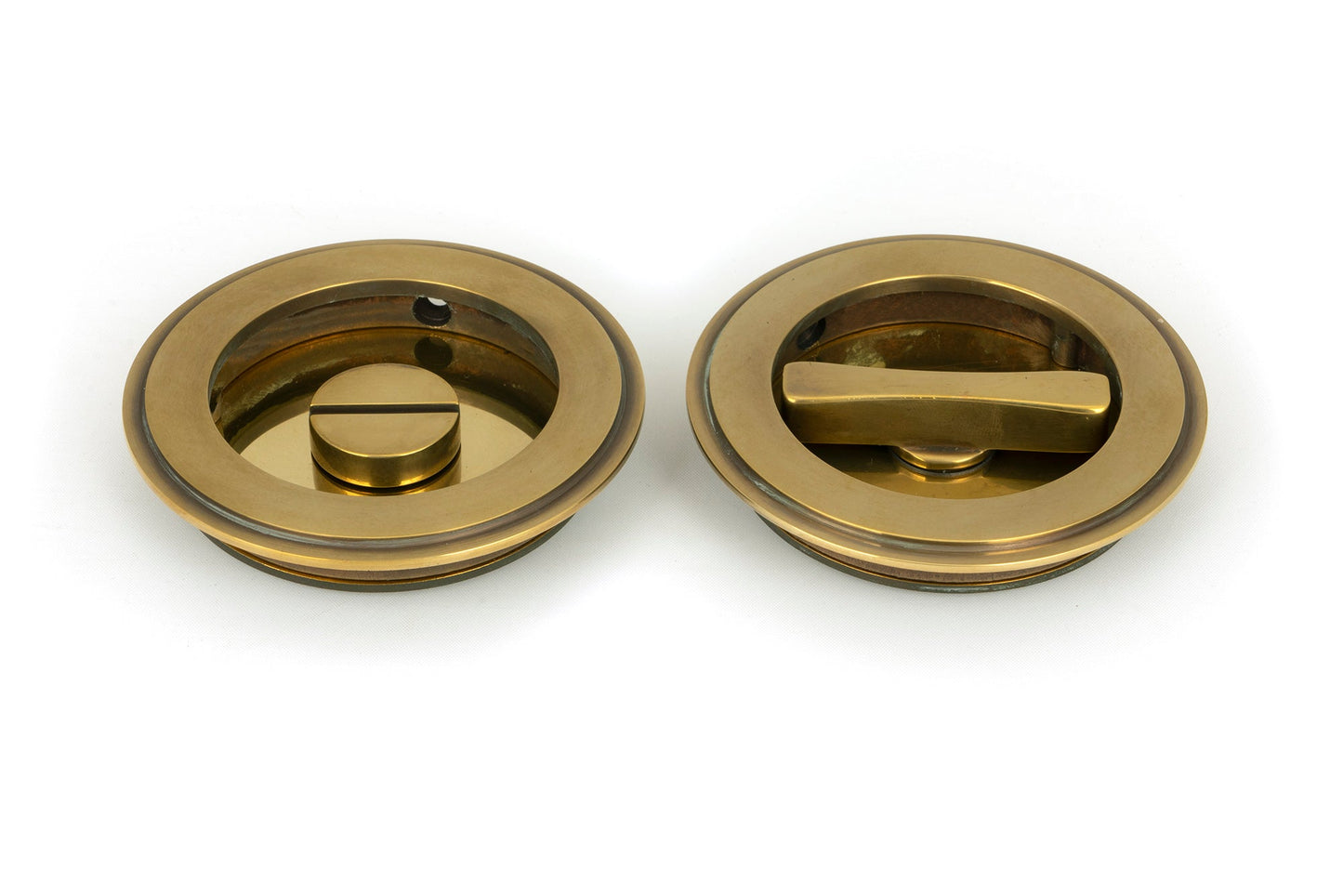 Art Deco Round Pull - Privacy Set