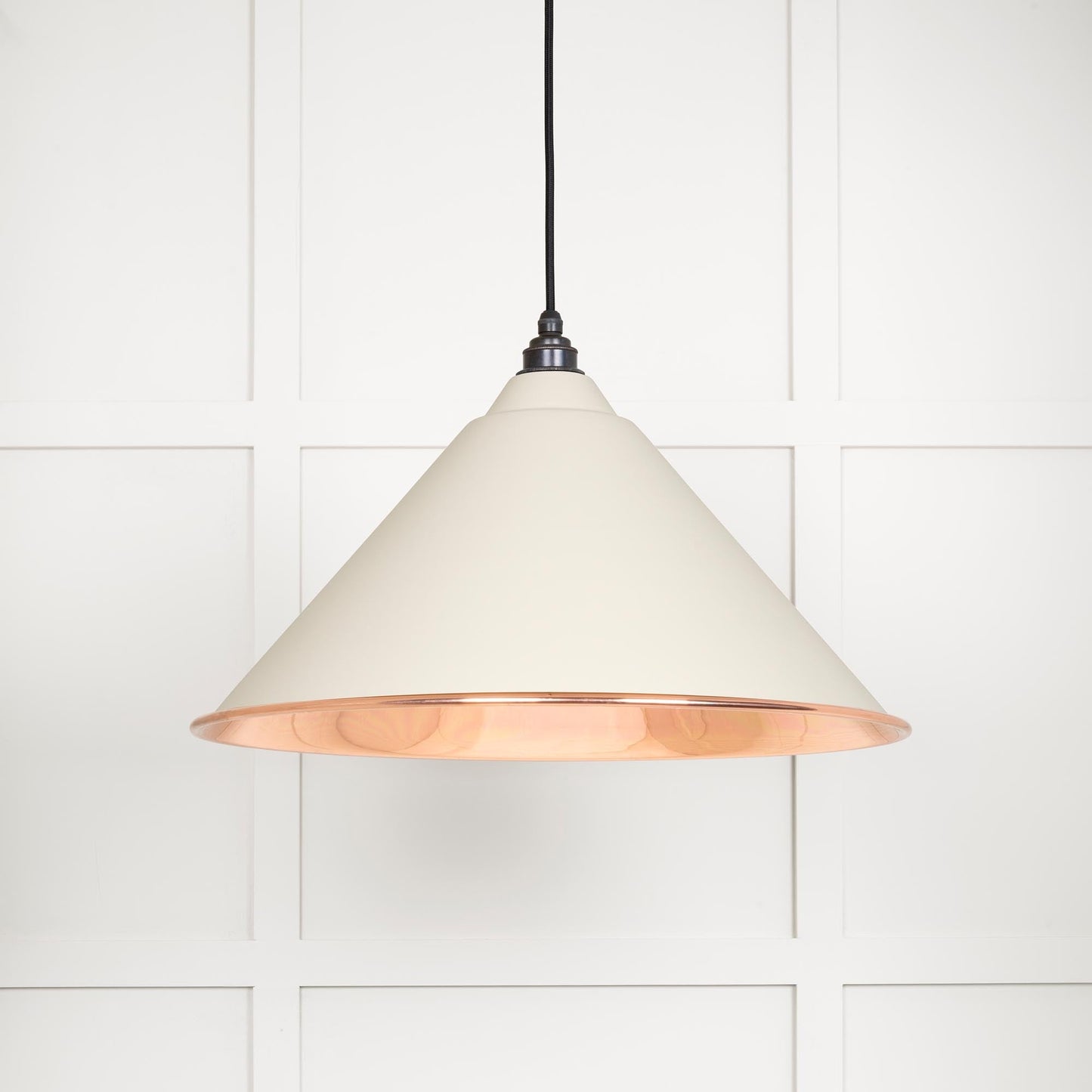 Smooth Copper Hockley Pendant