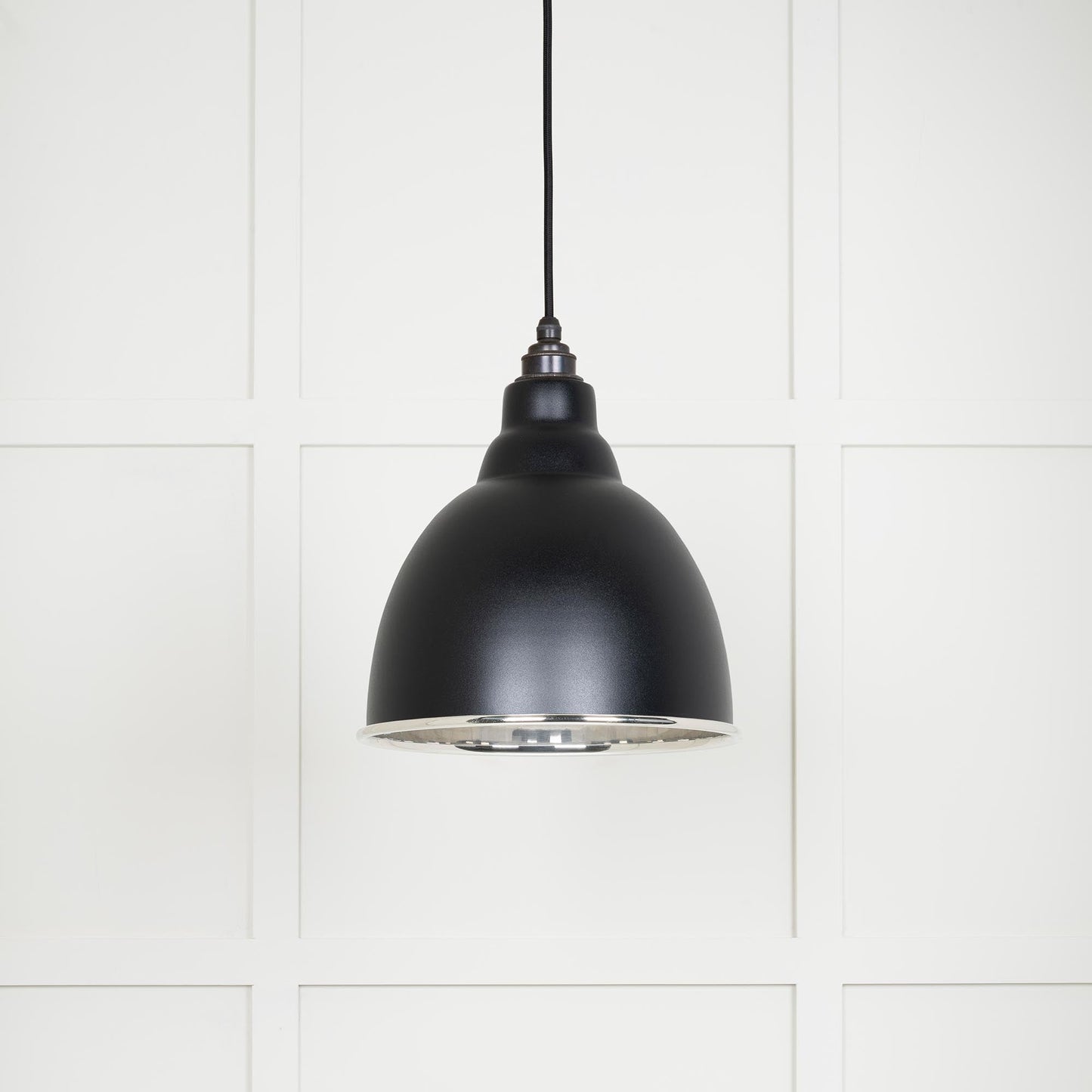 Smooth Nickel Brindley Pendant