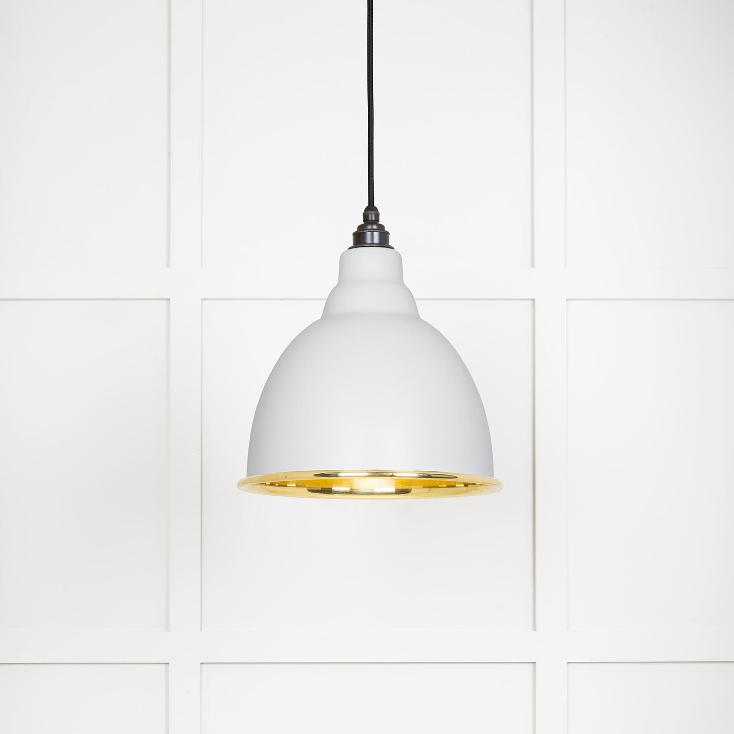 Smooth Brass Brindley Pendant