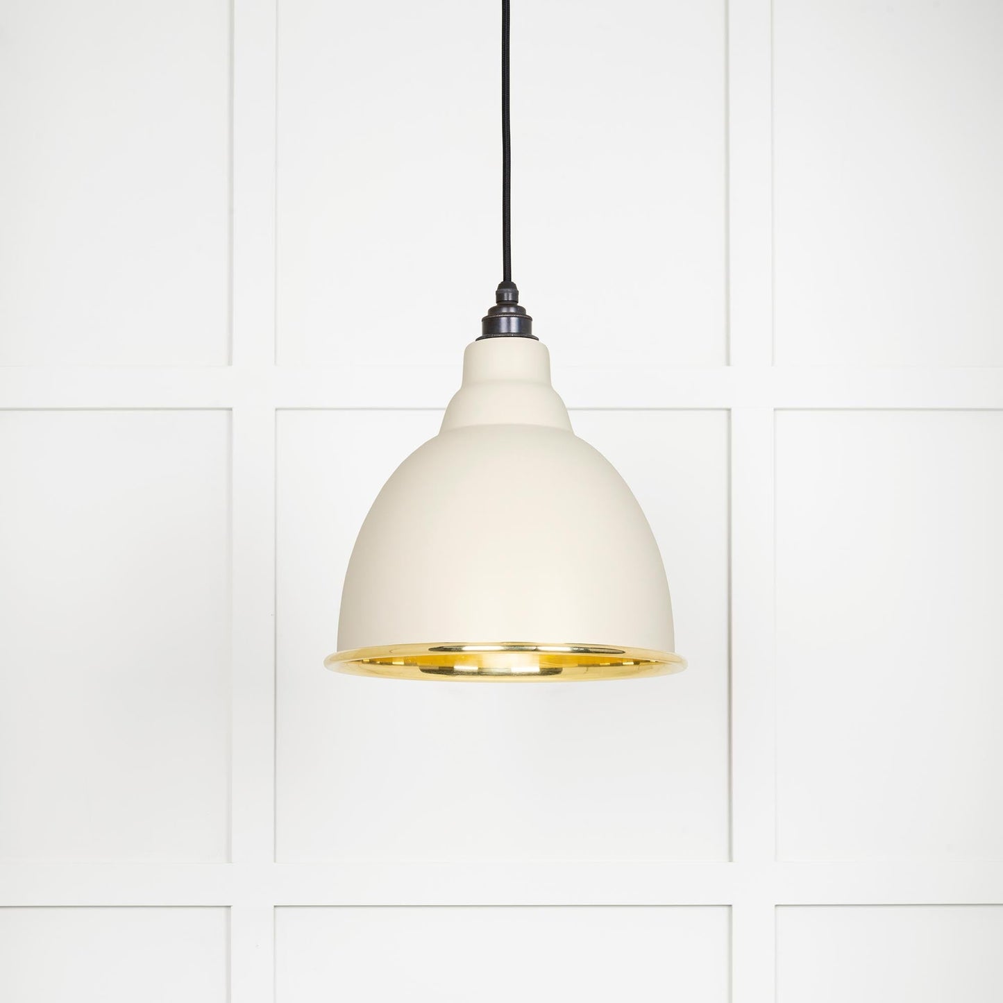 Smooth Brass Brindley Pendant