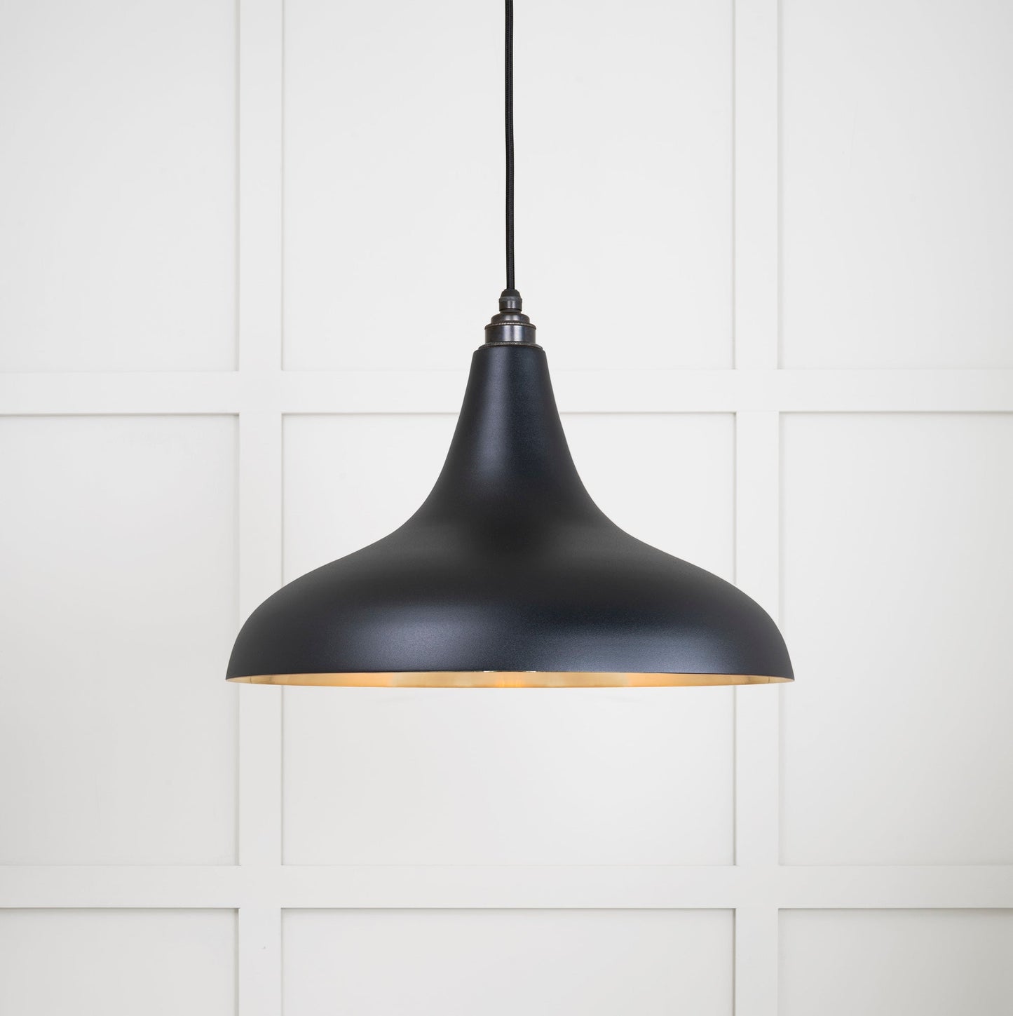 Smooth Brass Frankley Pendant