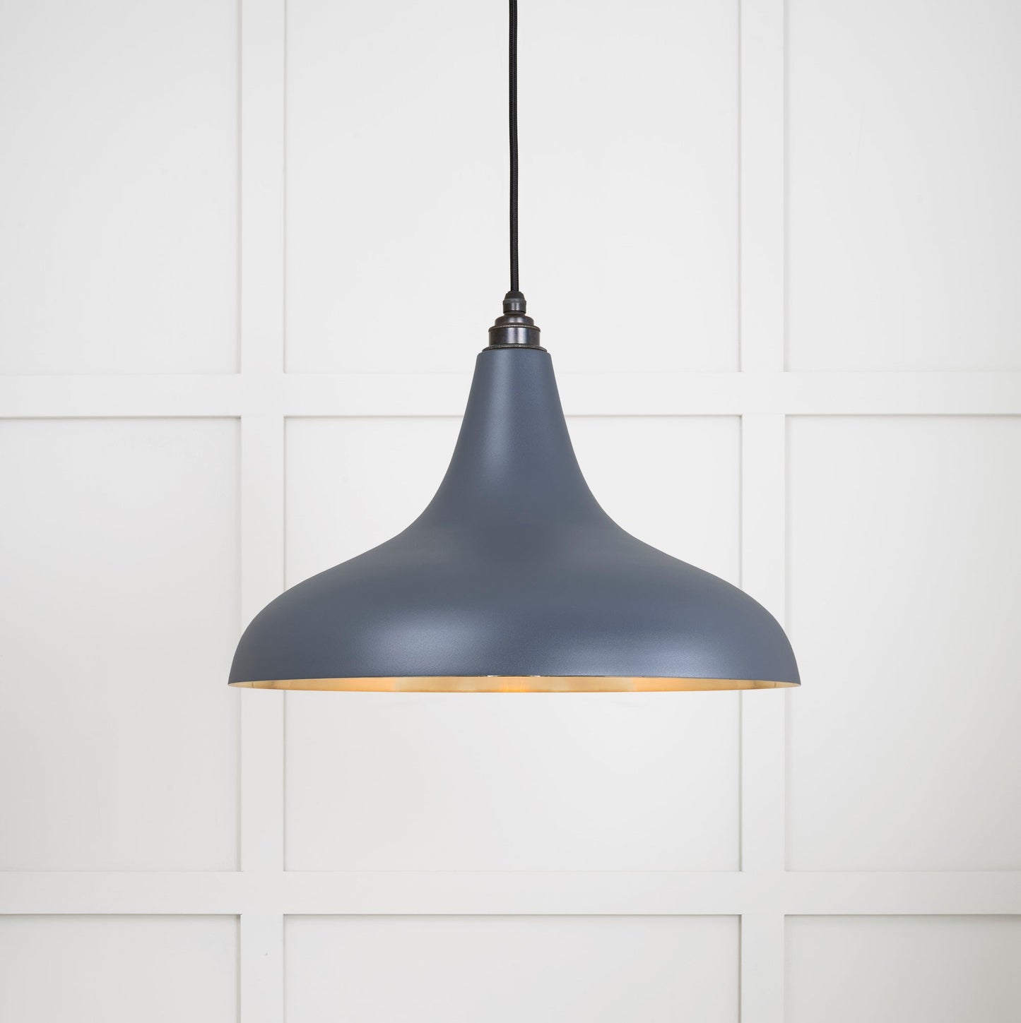 Smooth Brass Frankley Pendant