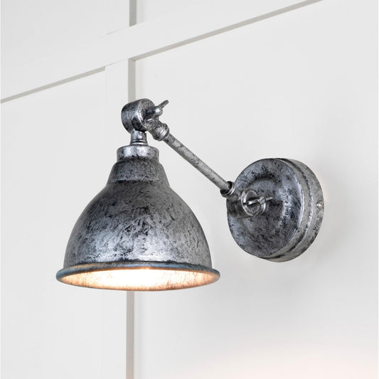 Pewter Brindley Wall Light