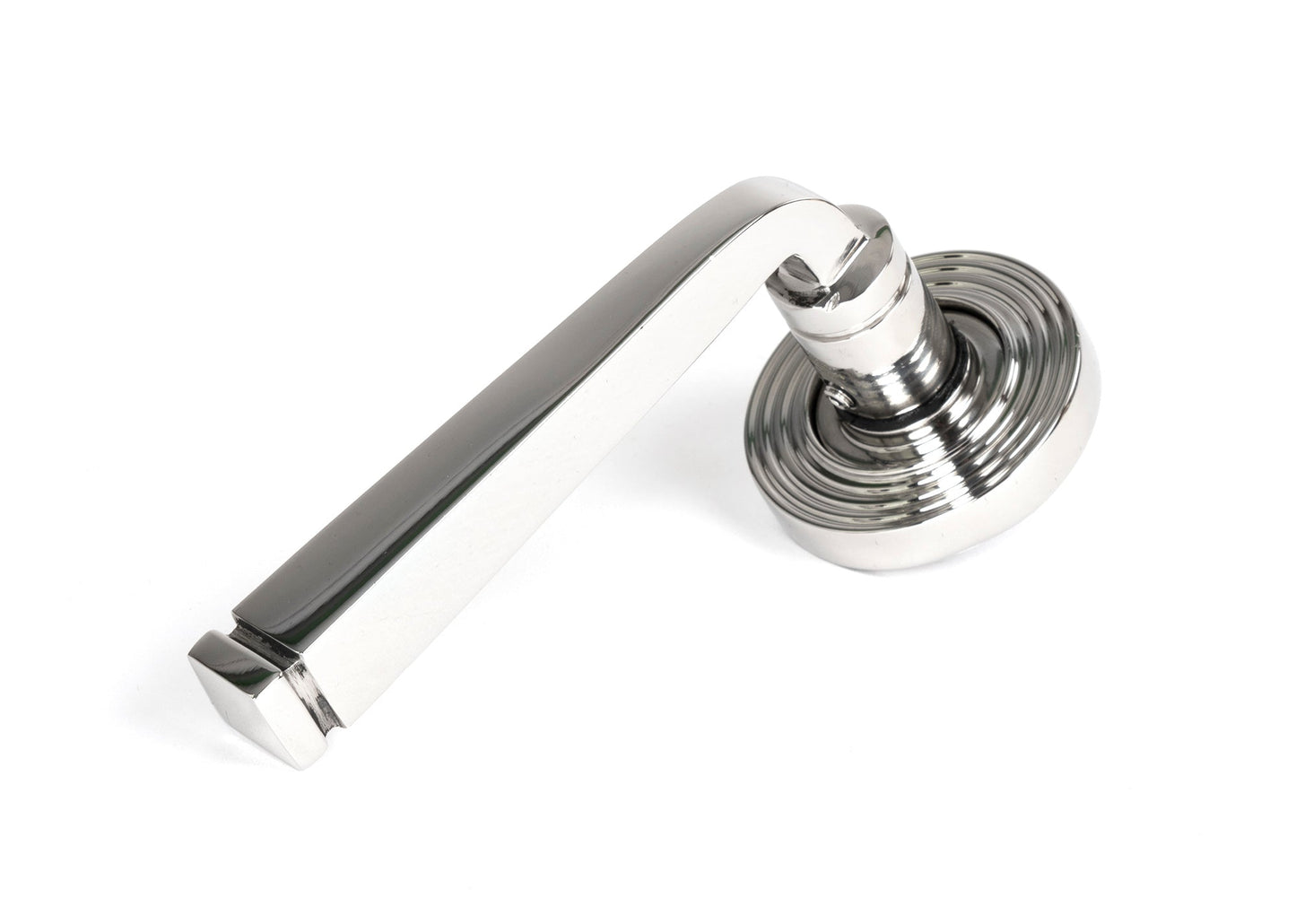 Avon Round Lever on Rose Set (Sprung)