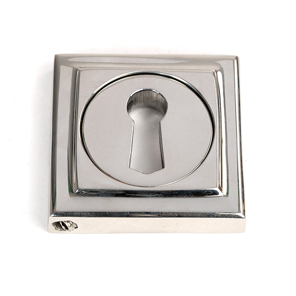 Polished Marine SS (316) Round Escutcheon (Square)