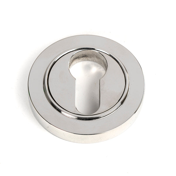 Polished Marine SS (316) Round Euro Escutcheon (Plain)