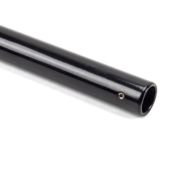 Black 1.5m Curtain Pole