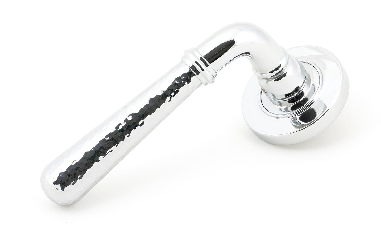 Hammered Newbury Lever on Rose Set (Unsprung)