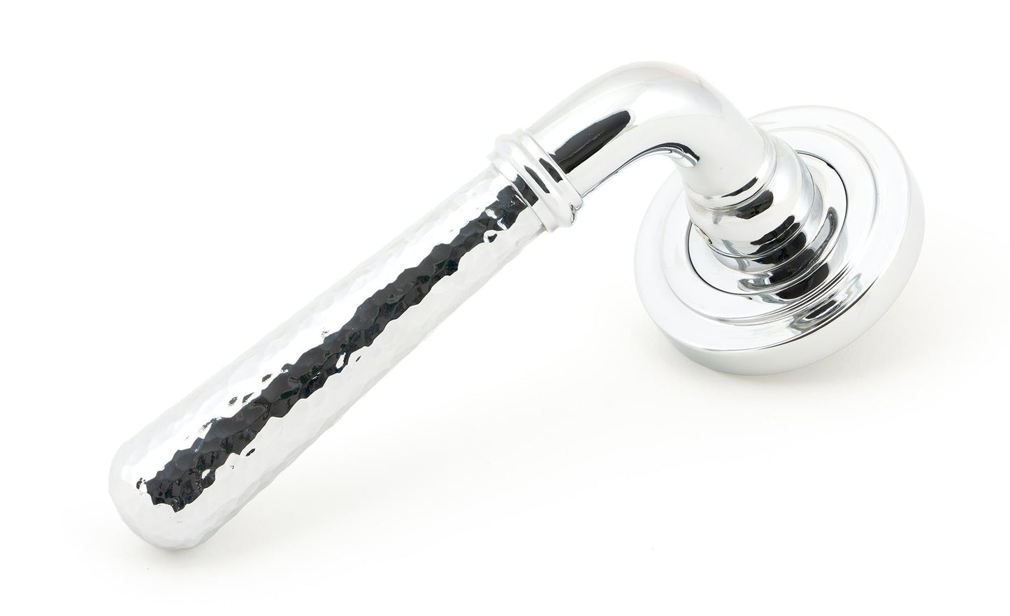 Hammered Newbury Lever on Rose Set (Unsprung)