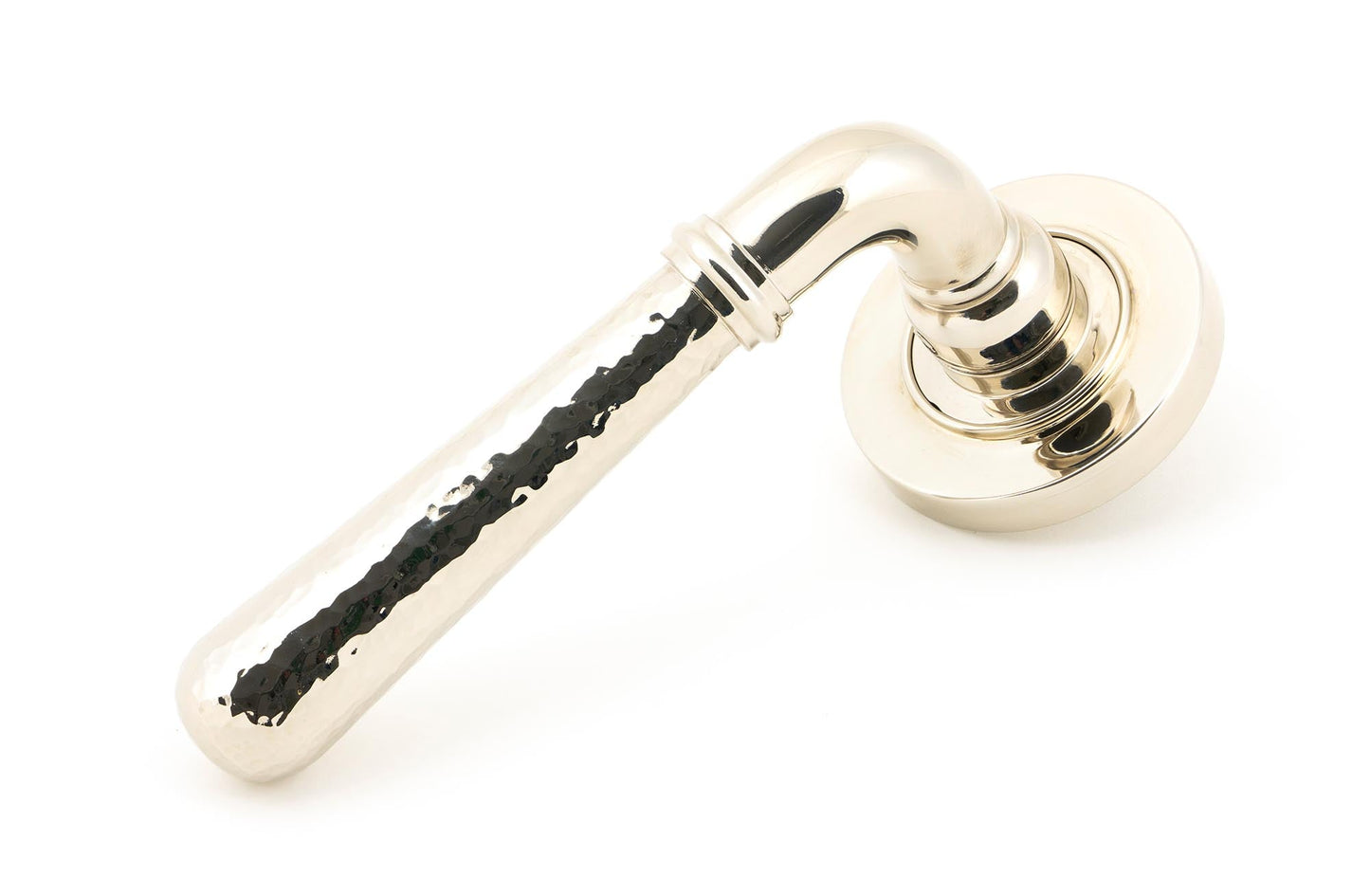 Hammered Newbury Lever on Rose Set (Unsprung)