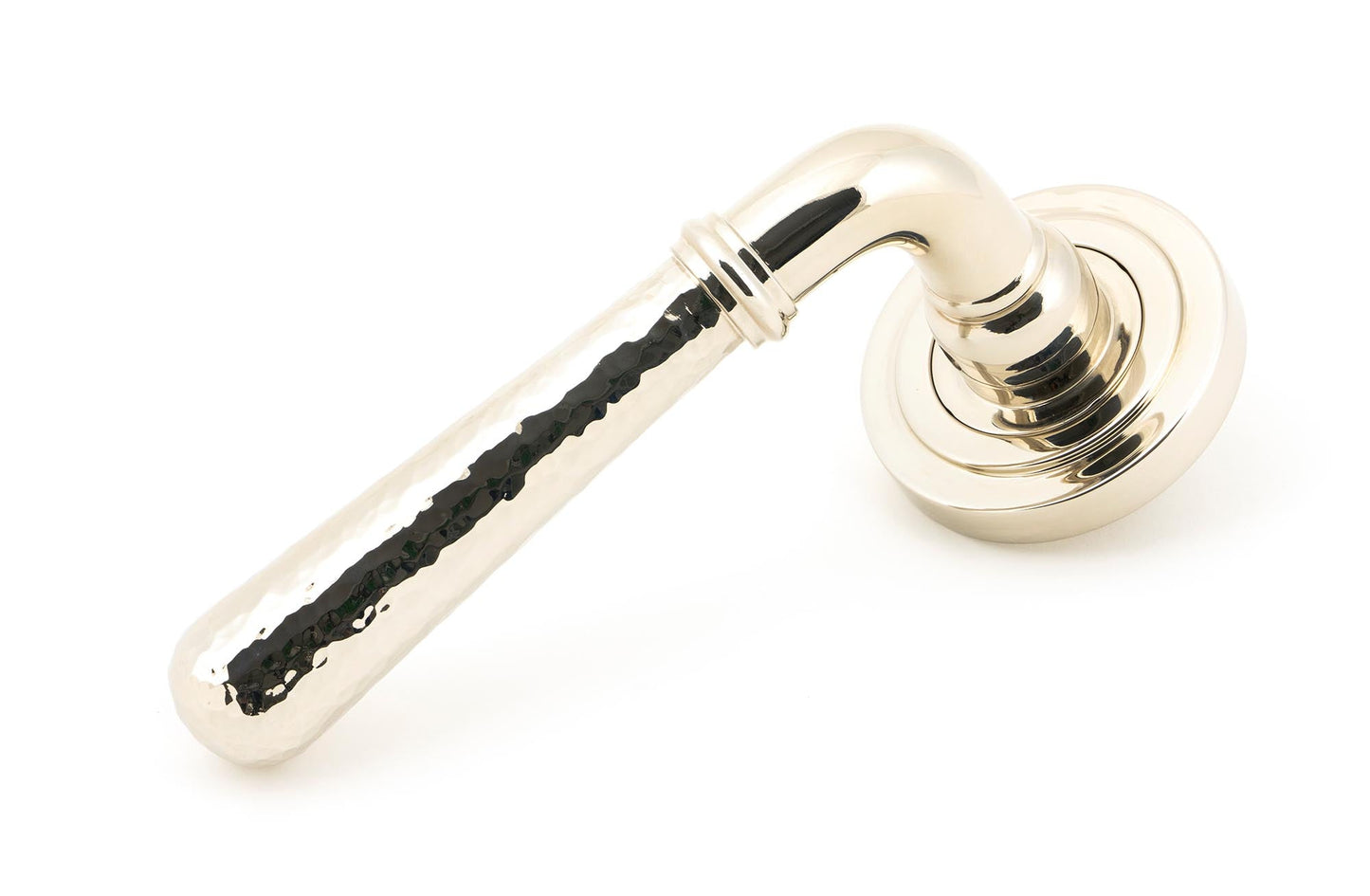 Hammered Newbury Lever on Rose Set (Unsprung)