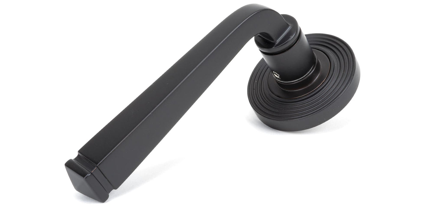 Avon Round Lever on Rose Set (Unsprung)