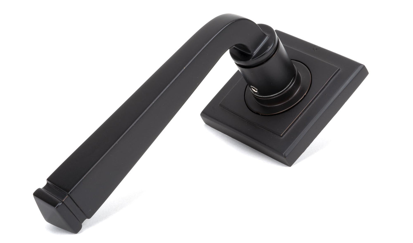 Avon Round Lever on Rose Set (Unsprung)