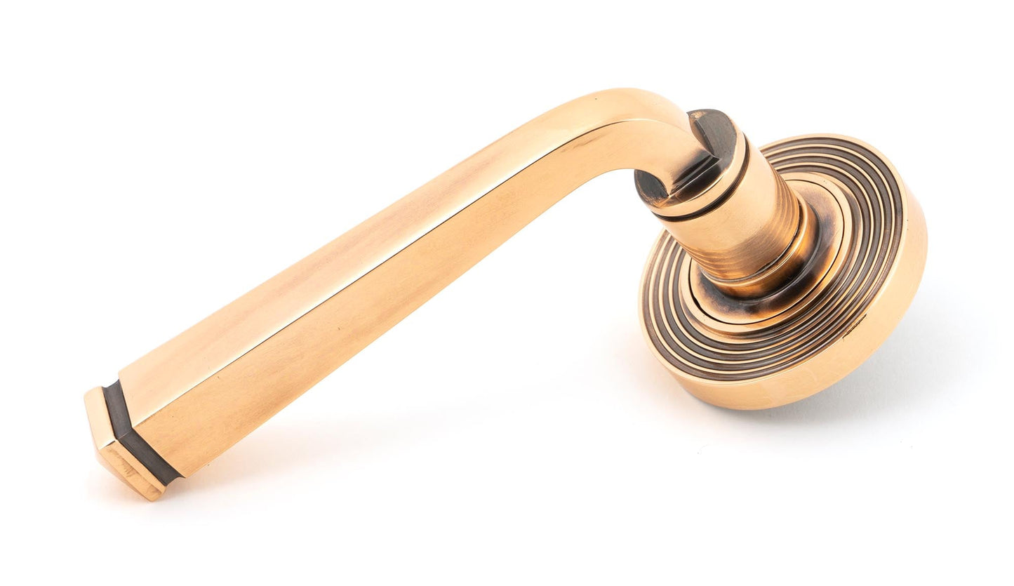 Avon Round Lever on Rose Set (Unsprung)
