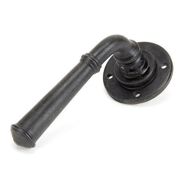 External Beeswax Regency Lever on Rose Set - Unsprung