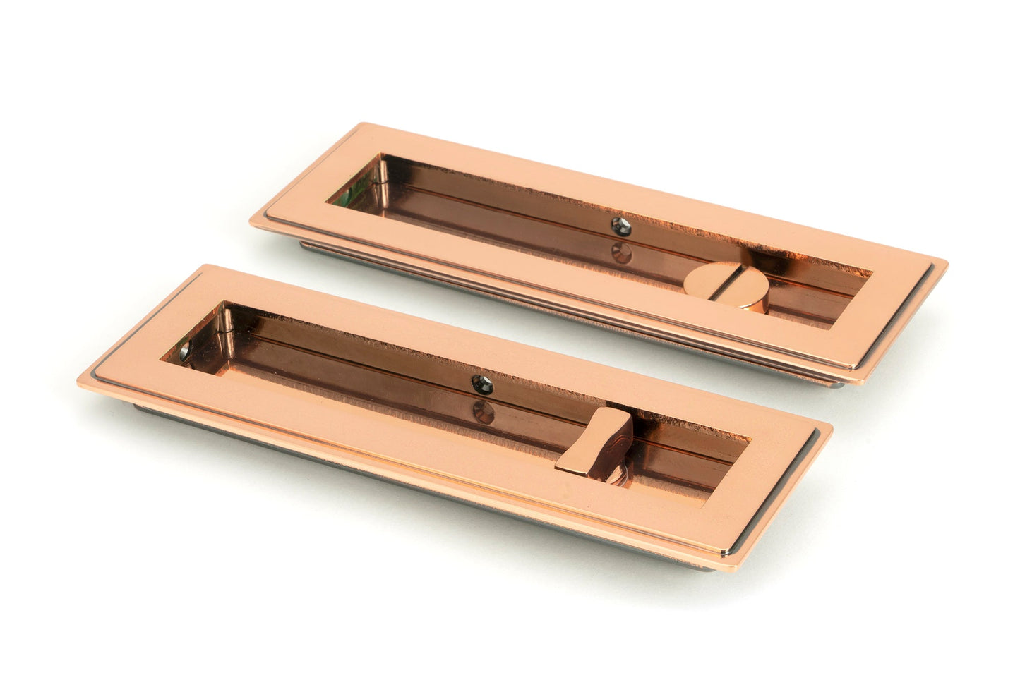 Art Deco Rectangular Pull - Privacy Set