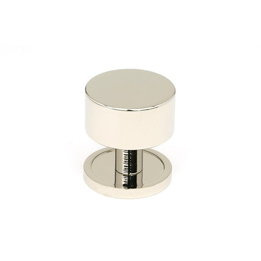 Polished Nickel Kelso Cabinet Knob - 32mm (Plain)