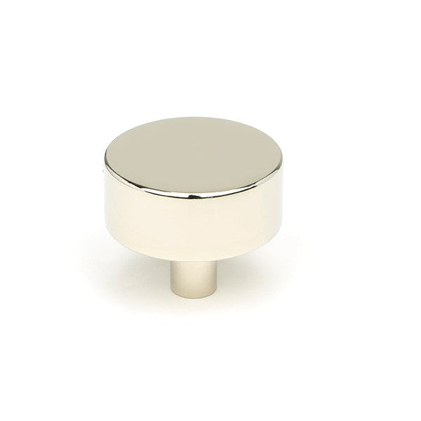 Polished Nickel Kelso Cabinet Knob - 38mm (No rose)