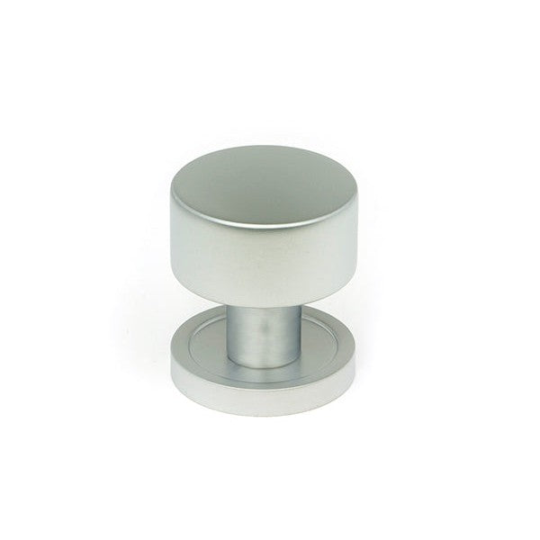 Satin Chrome Kelso Cabinet Knob - 25mm (Plain)