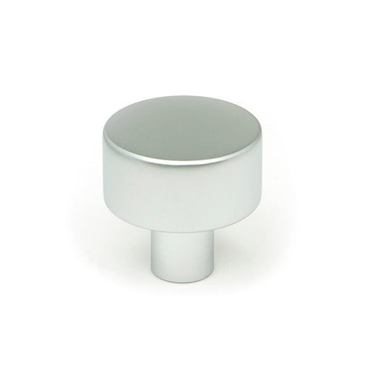 Satin Chrome Kelso Cabinet Knob - 25mm (No rose)